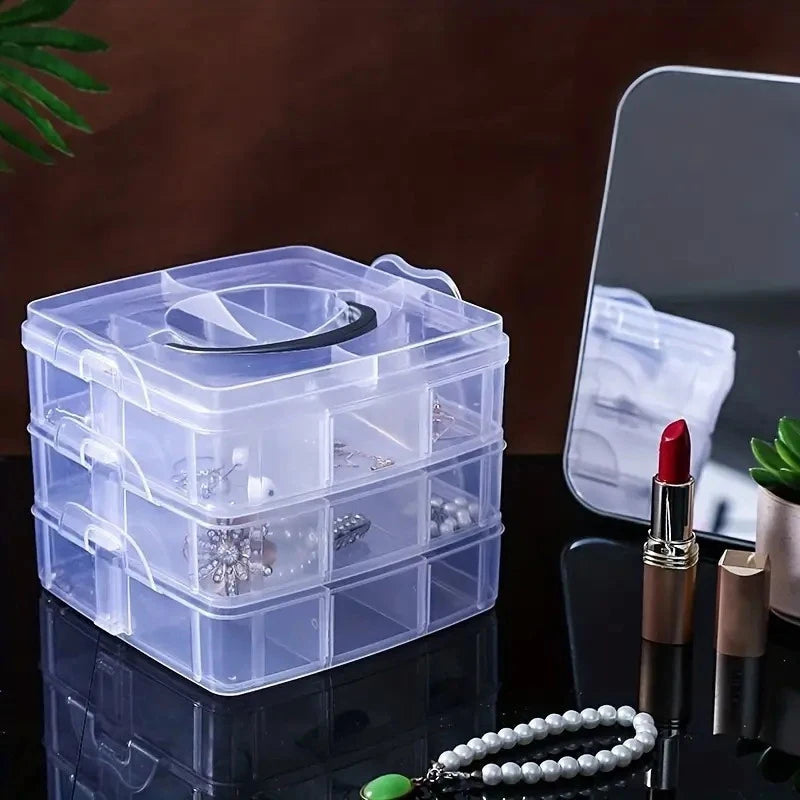 Stylish Makeup Brush Cosmetics Storage Box