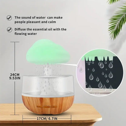 Cloud Rain Aromatherapy Air Humidifier