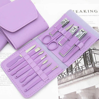 Nail Clippers Manicure 18pcs Set